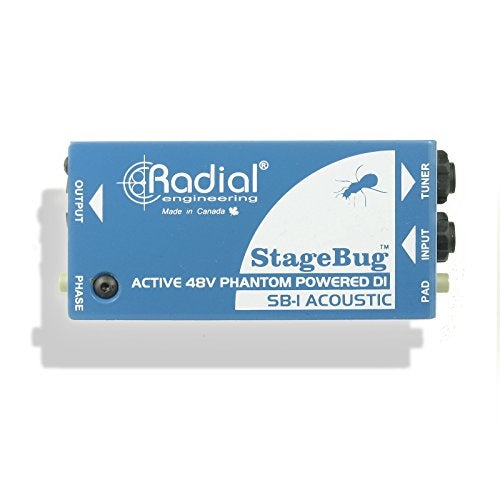 Radial Engineering Radial StageBug SB-1 1-Channel Active Instrument Direct Box - Image 2