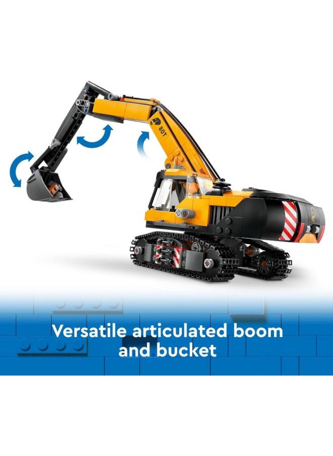 LEGO Yellow Construction Excavator Building Toy - 633 Pcs  - Image 4