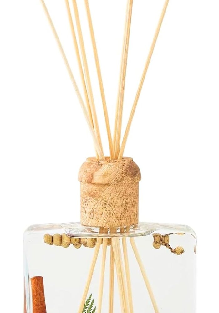 Rosy Rings Spicy Apple Botanical Reed Diffuser 13oz - Aromatherapy with Real Botanicals for Home Decor - Image 2