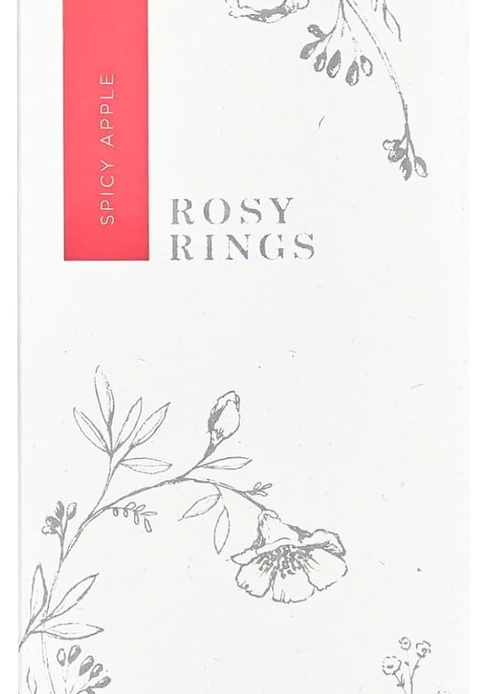 Rosy Rings Spicy Apple Botanical Reed Diffuser 13oz - Aromatherapy with Real Botanicals for Home Decor - Image 3