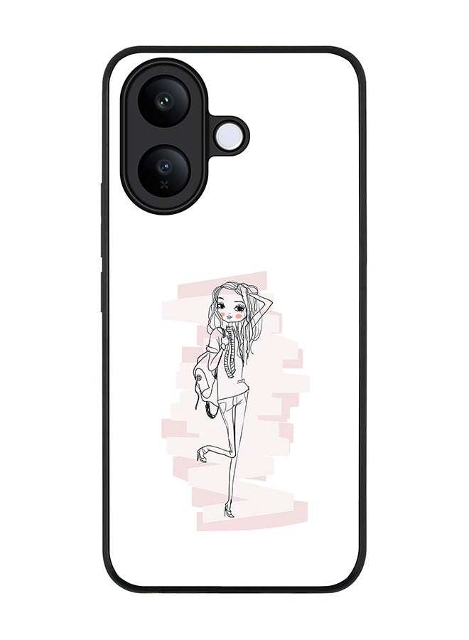 For vivo V60 Lite 5G / V60 Lite 4G Case,Slim fit Camera Protection, Shockproof Thin Phone cover  - Teen Star