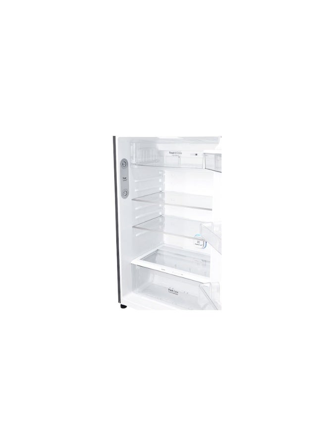 LG Double Door Refrigerator 13.3Cu.ft, Freezer 4.6Cu.ft, 592 L, ThinQ (wifi) LT19HBHSIN Platinum Silver LT19HBHSIN Platinum Silver - Image 4