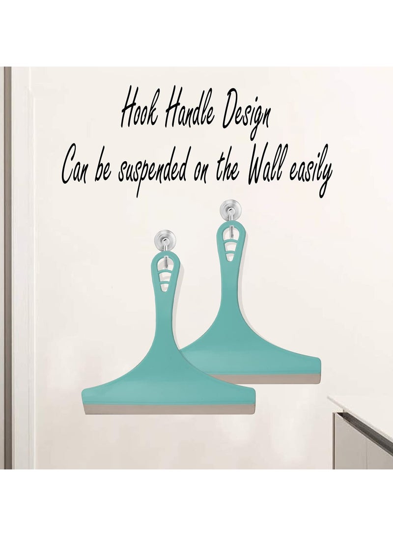 زوريني طقم ممسحة زجاج مطبخ ممسحة زجاج 3 ممسحة زجاج متعدد الأغراض زجاج السيارة الزجاج الأمامي مرآة الحمام منظف طاولة الحمام ألوان عشوائية - Image 4