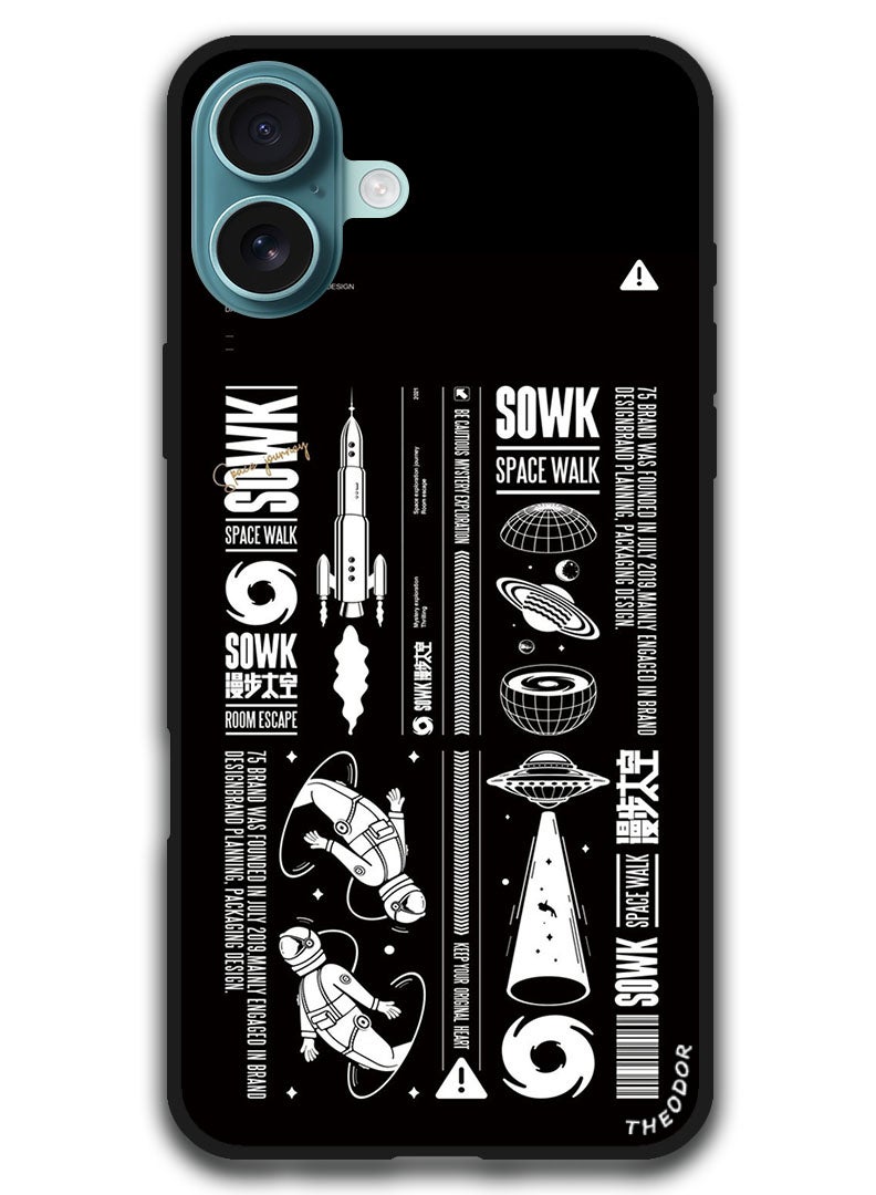 Theodor Protective Case Anti Scratch Shock Proof Bumper Cover For iPhone 16 Plus (6.7)-inch Sowk - Image 1