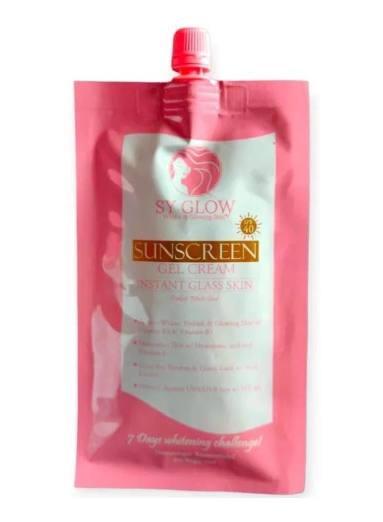 توهج سي واقي شمسي فوري للبشرة الزجاجية C Glow SPF 40 - Image 1