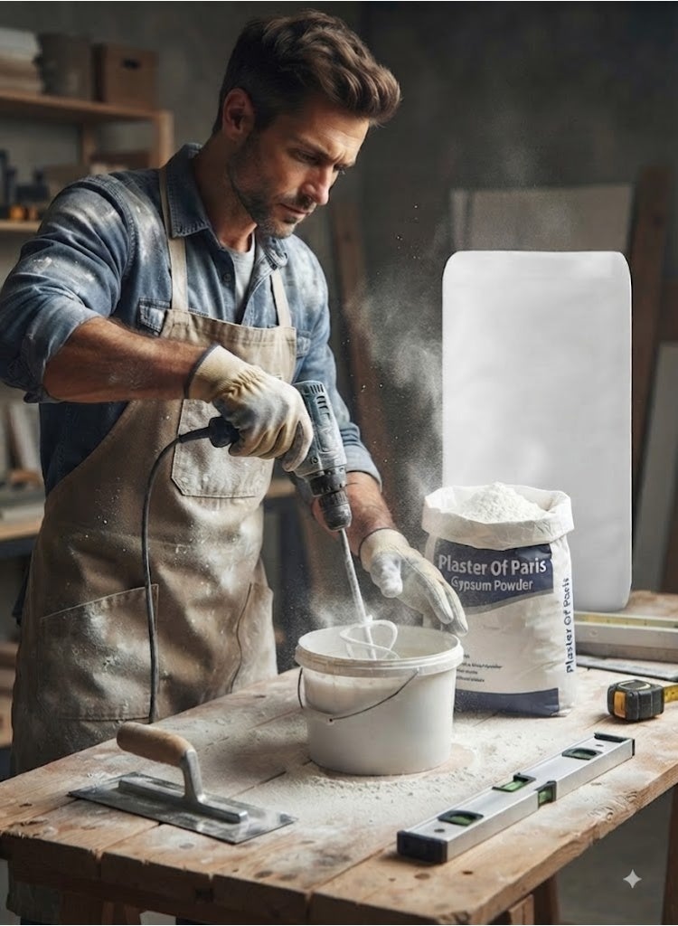 KNP Plaster Of Paris Gypsum Powder 10KG - Image 3