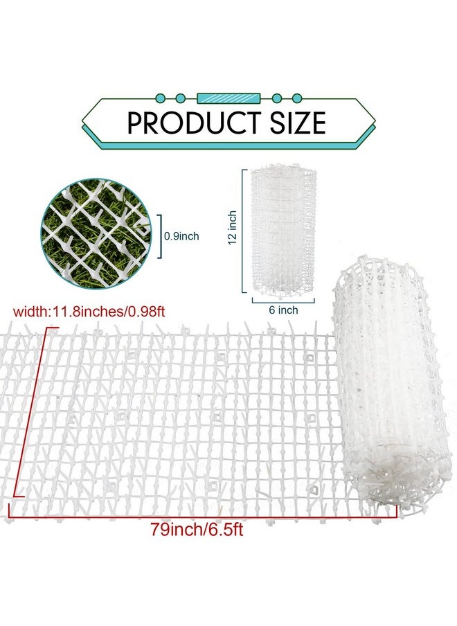 Zopeal 79 X 12 Inch/ 1 Roll Cat Spikes Keep Dog Off Couch Cat Deterrent Mat Strips Cats Dogs Spiked Mat Fence Outdoor Indoor Keep Pet Off Couch Furniture Garden  - Image 3