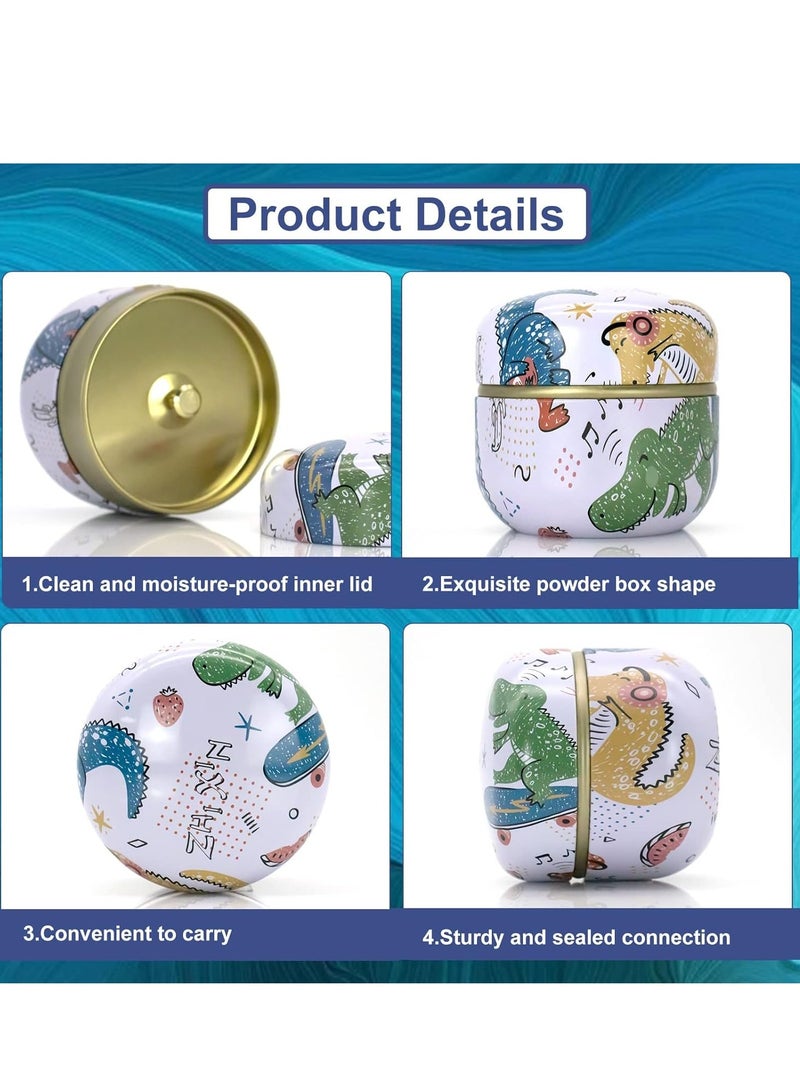 SYOSI Large Powder Puff for Body Powder with Powder Container, Soft Powder Puff and Dusting Powder Travel Case (Free Singing) - Image 4