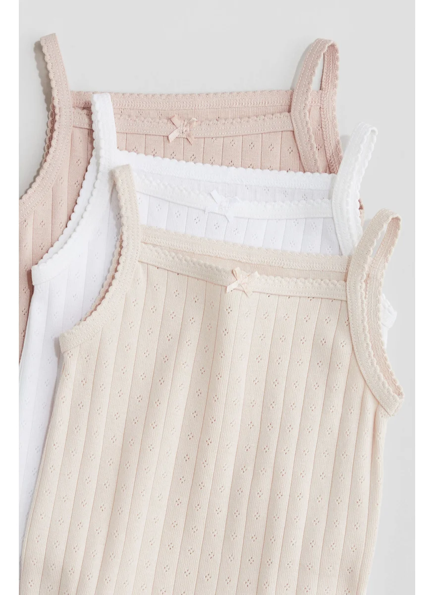 H&M 3-Pack Sleeveless Bodysuits