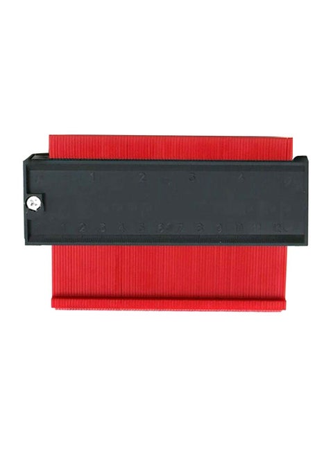 Precisely Measure Irregular Shapes Contour Gauge Red 15 x 2 10cm