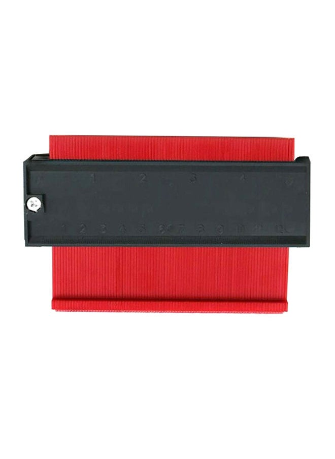 NIBEMINENT - Precisely Measure Irregular Shapes Contour Gauge Red 15 x 2 10cm - Image 1