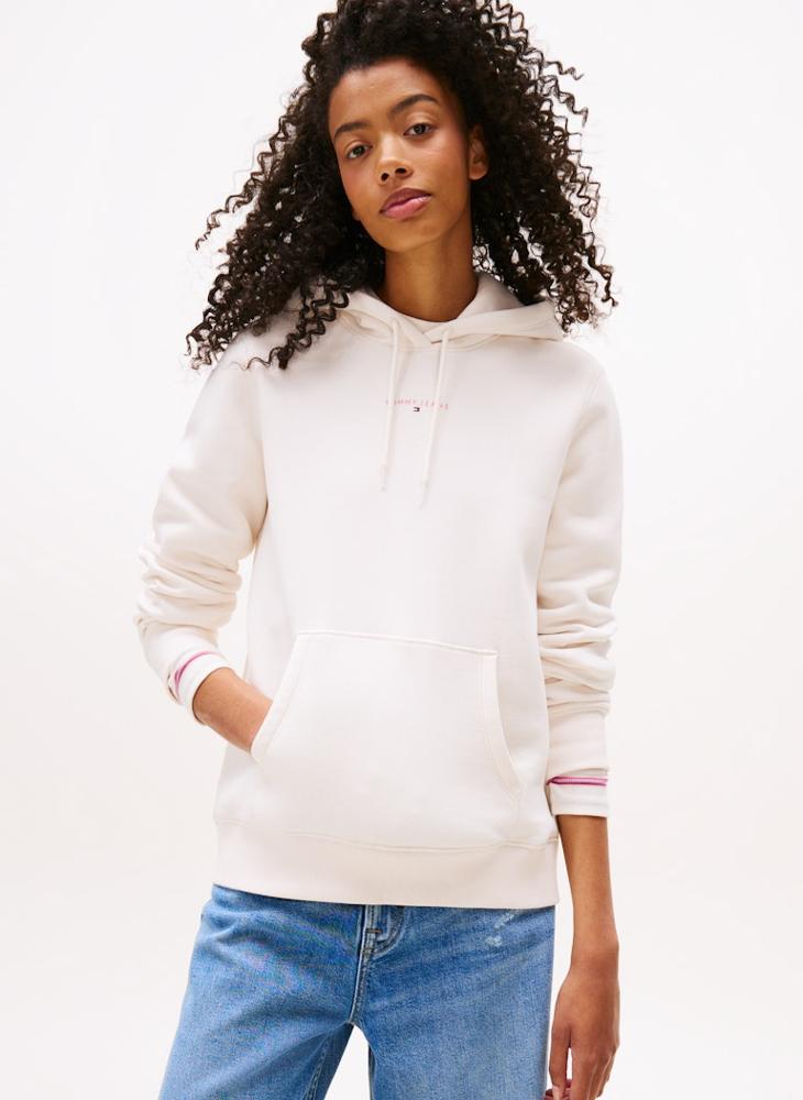 TOMMY JEANS Logo Pullover Hoodie - Image 1