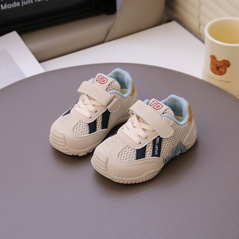 Mesh Sneakers Lightweight Flexible Sole Walking Shoes For Kids Indoor And Outdoor Activities - Image 3