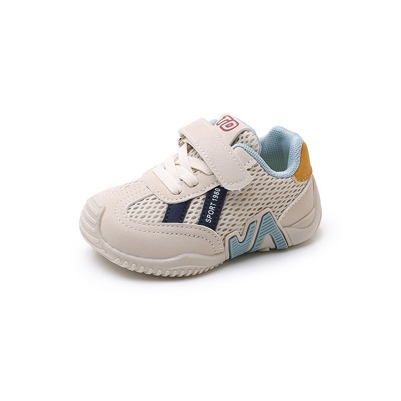 Mesh Sneakers Lightweight Flexible Sole Walking Shoes For Kids Indoor And Outdoor Activities - Image 1