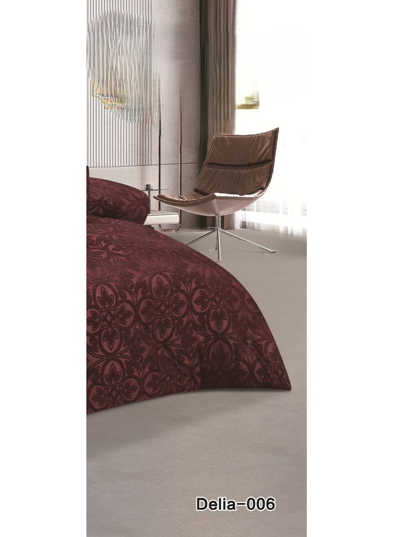 Horse A king-size double bedspread made of luxurious chenille to add elegance to your room decor, size 240*260 cm - Image 4
