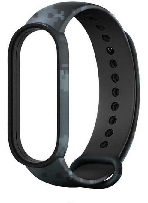 Techmaster Xiaomi Mi Band 5 Mi Band 6 Mi Band 7 Tme Lanyard Strap Camouflage Pattern 