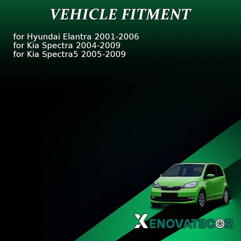 مجمع محور تحمل العجلة 52710 2D111 لسيارات هيونداي إلنترا 2001-2006 وكيا سبيكترا 2004-2009 الخلفي - Image 4