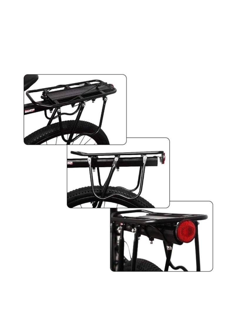 حامل دراجات من سبائك الألومنيوم من Arltb، سعة قابلة للتعديل 50 كجم، حامل شحن ملحقات الدراجات للدراجات الجبلية والدراجات على الطرق - Image 2