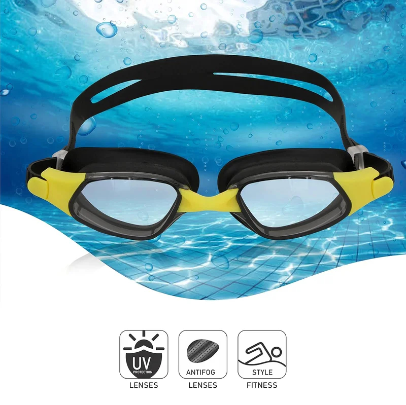 نيفيا Nivia 4090 Swimming Goggles - Black