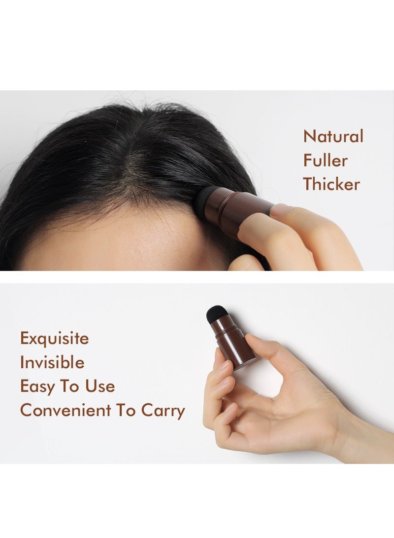 Luxfume Hairline Contouring Powder, Hair Filler, High Forehead Contouring Powder, 2-in-1 Hairline Corrector, Waterproof, Long-Lasting Black (HL02) - Image 5