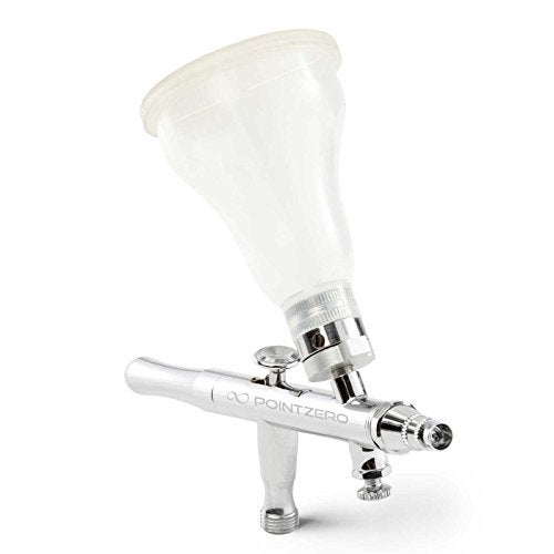 PointZero Dual-Action 4-Color Changing Airbrush Set w/MAC Valve - 3 Tip Set (.3mm .5mm .8mm) - Image 2