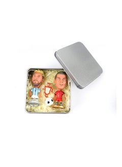 NIBEMINENT 2-Piece Cristiano Ronaldo And Messi Figure  - Image 1
