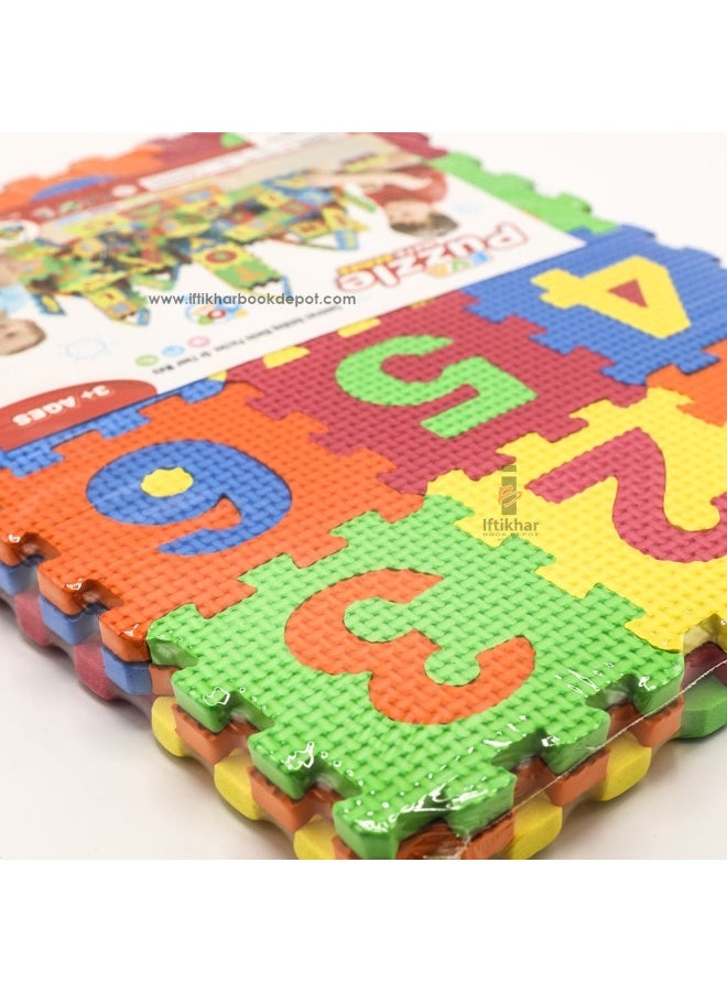Clicko 36-Piece Mini Alphabet and Number EVA Foam Puzzle Mat - Colorful Interlocking Educational Learning Tiles for Kids, Non-Slip & Waterproof Play Area Floor Mat - Image 5