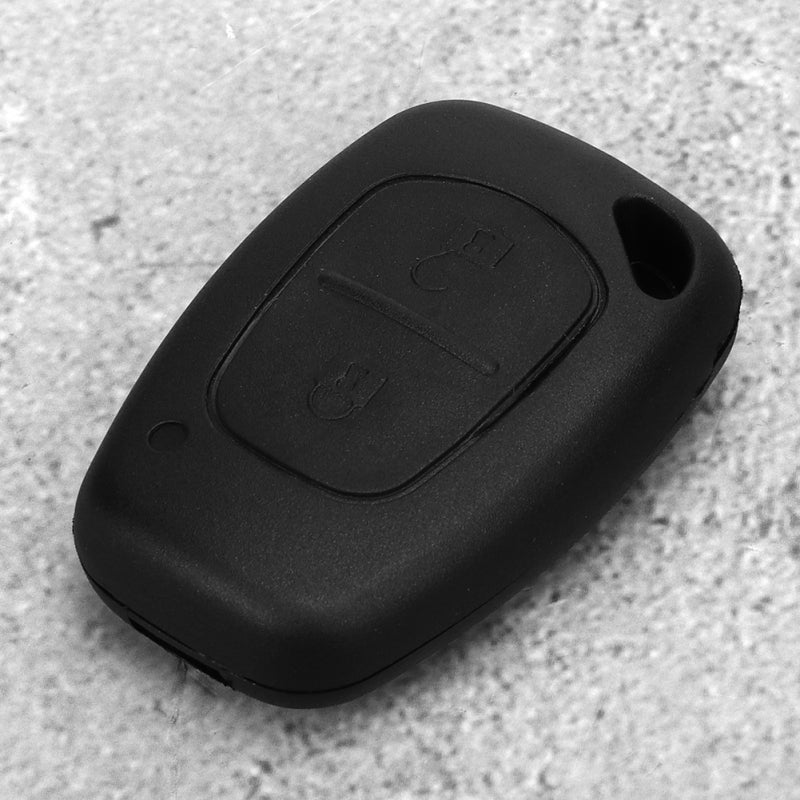 2 Buttons Remote Key Housing - Durable Long-Life Material & Easy Installation Key Case Replacement for Renault Trafic, Nissan Primastar, Vivaro Auto Key Owners - Image 3