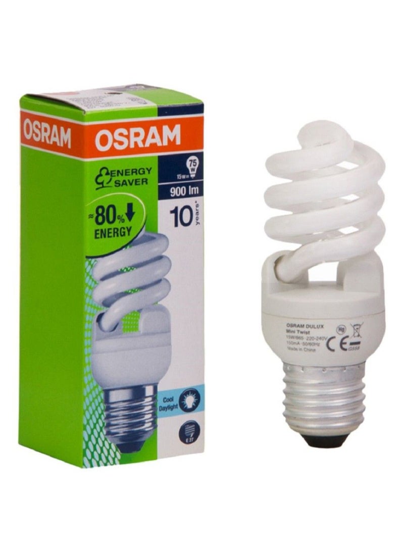 OSRAM Osram Esl Spiral 15W E27 Day Light