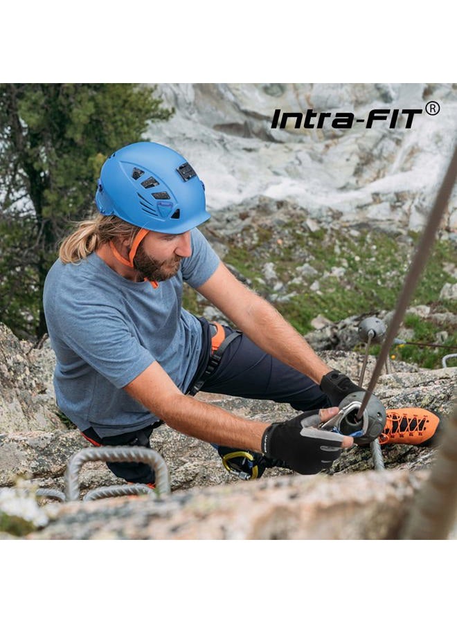 Intra-FIT Climbing Gloves, Half Finger Rock Climbing Gloves, Perfect for Rock, Tree, Wall, Mountain, Climbing - Image 5
