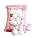 REFAHB Cute Plush Pillow Throw Pillow Removable Stuffed Animal Toys Creative Gifts for Girls Bunny - Image 4