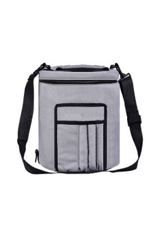 Knitting Bag With Strap, Yarn Organizer Tote Bag Portable Storage Bag for Yarns, Carrying Projects, Knitting Needles, Crochet Hooks, Manuals and Other Accessories