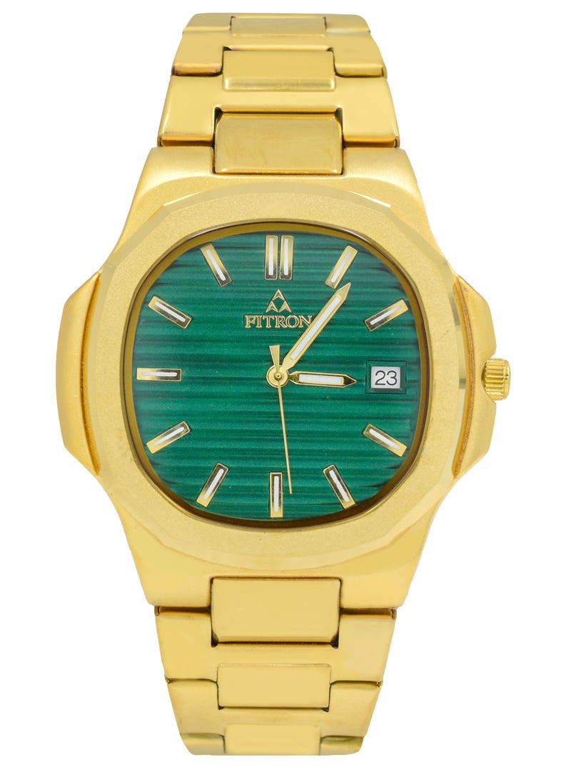 Fitron Fitron Mens Quartz two tone Watches Silver & Gold  - Image 1