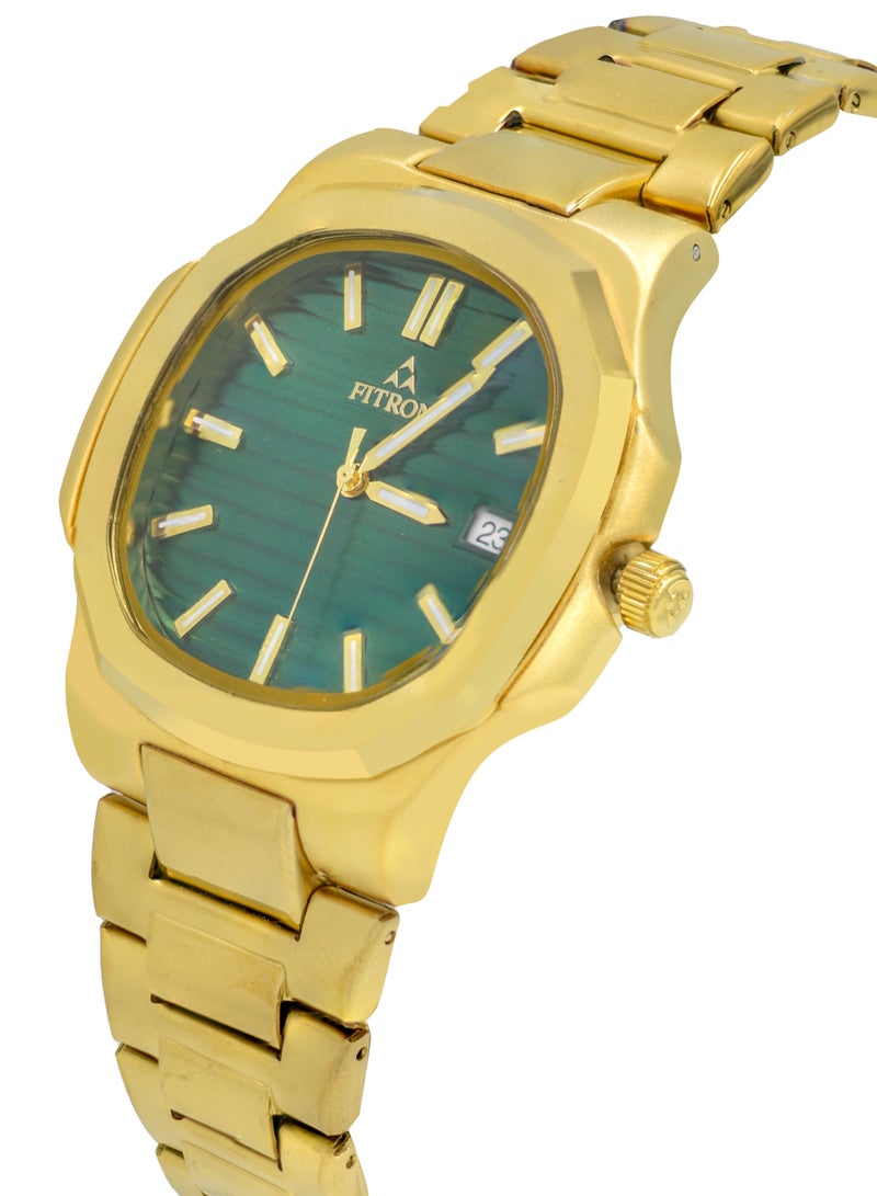 Fitron Fitron Mens Quartz two tone Watches Silver & Gold  - Image 3