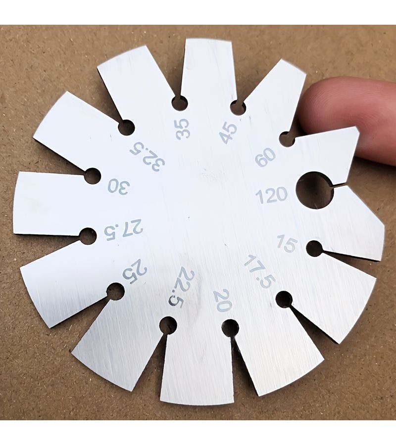 Angle Gauge 1pc Woodworking Tool for Measuring Chisel and Plane Blades - Image 3