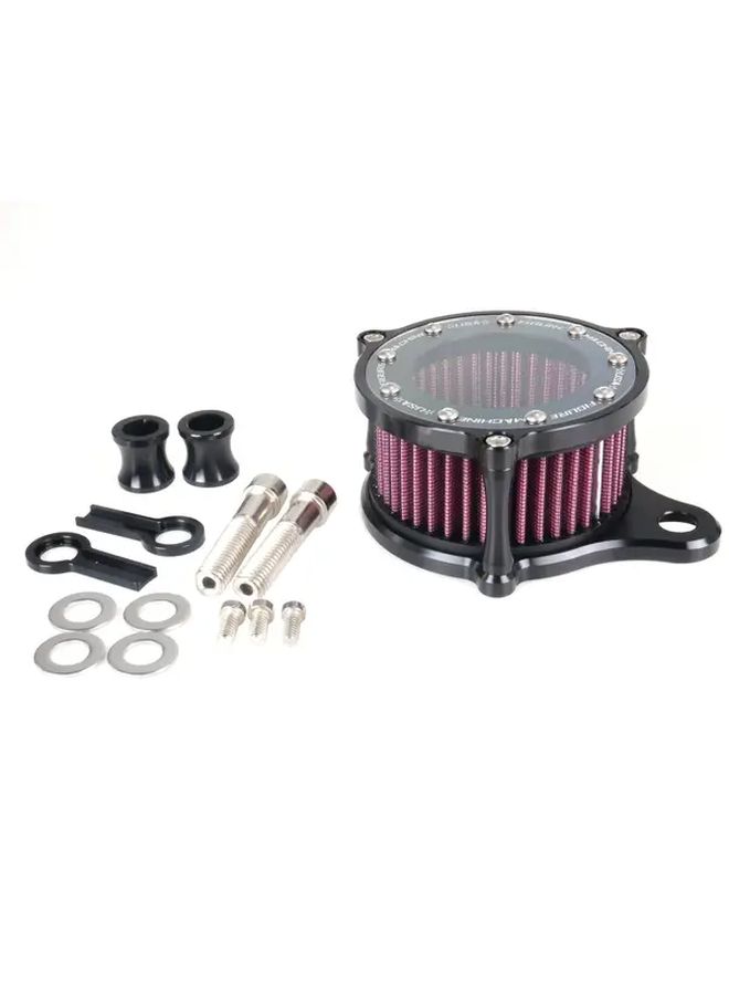 Black Air Filter Kit Intake for Sportster XL 883 1200 1991 2016 - Image 5