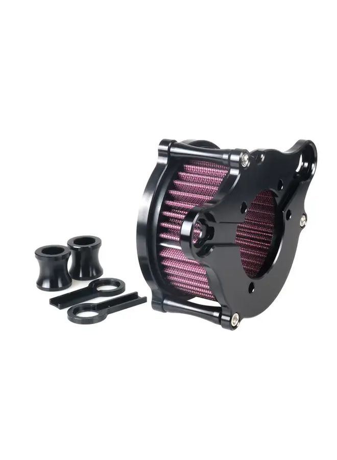 Black Air Filter Kit Intake for Sportster XL 883 1200 1991 2016 - Image 1
