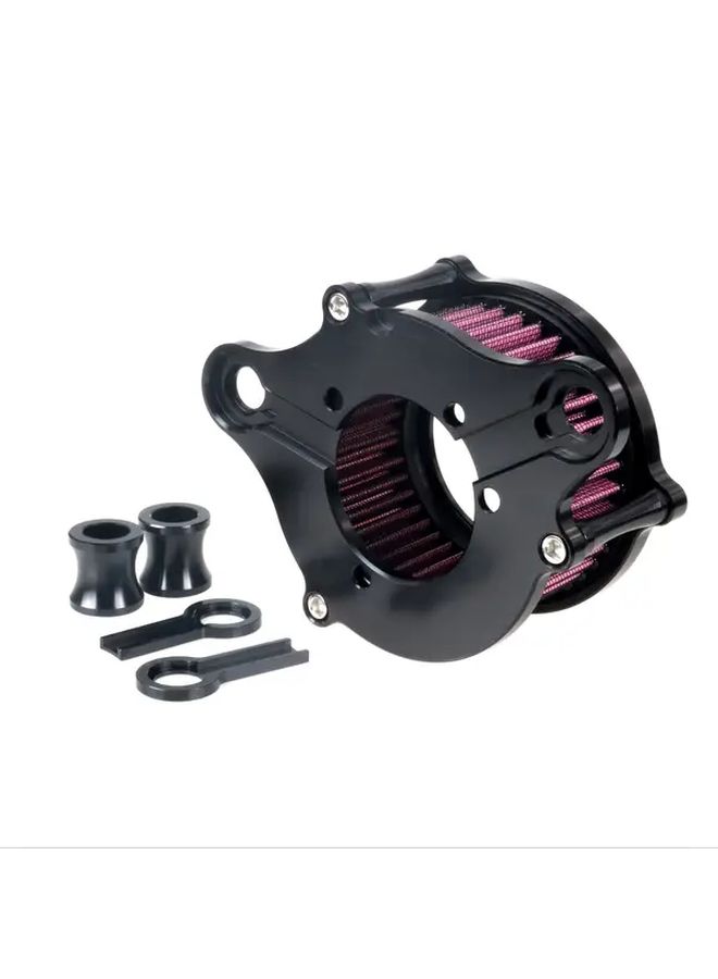 Black Air Filter Kit Intake for Sportster XL 883 1200 1991 2016 - Image 4