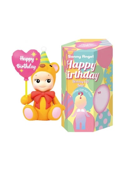 Sonny Angel Birthday Gift Bear Series Mini Figure Cute Teddy Costume Festive Celebration Table Miniature Hidden Character Toy Box