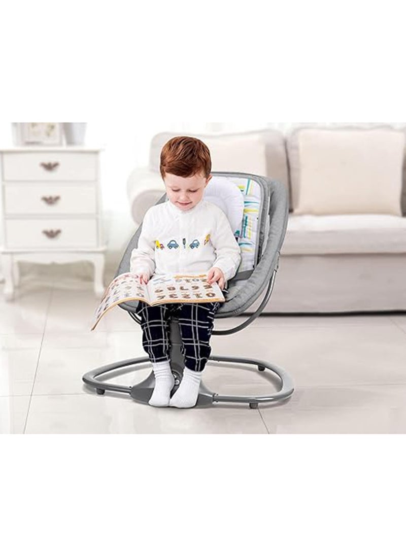 3-In-1 Multi-Functional Baby Bassinet Swings With Remote Control And 5 Adjustable Speeds, Upto 36 Months, Grey - pzsku/Z48417CC68EFDC666E70CZ/45/_/1739066214/4cf59819-ceab-4264-8cd7-7b84fc1a37a0