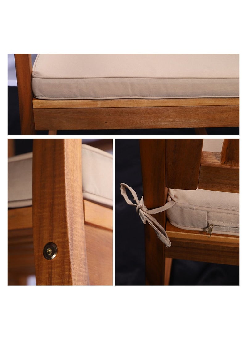 Rocking Chair with Seating Cushions