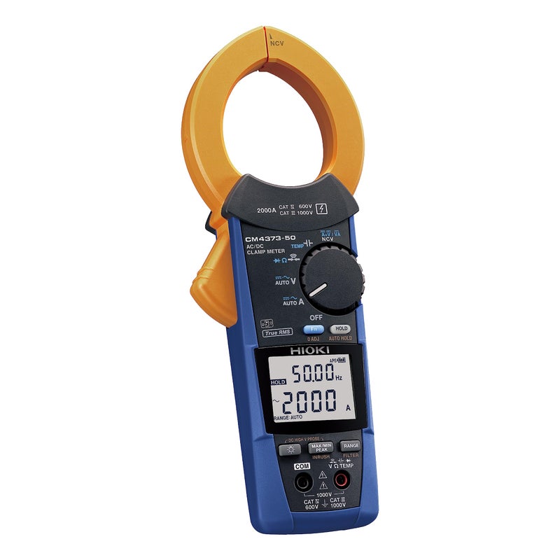 Hioki CM437350 True RMS 2000 A ACDC Clamp Meter - Image 2