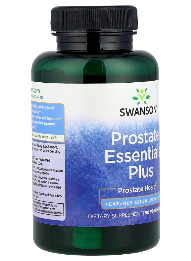 SWANSON Prostate Essentials Plus 90 Veggie Capsules - Image 2