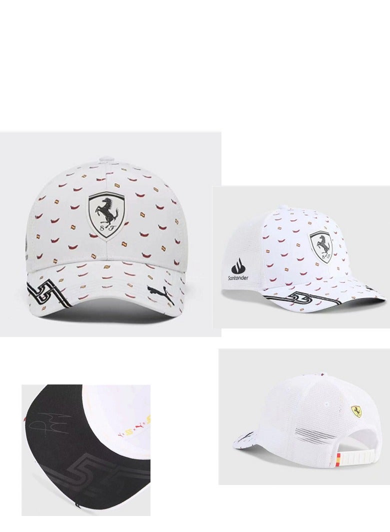 فيراري Racing Team Chili Pepper Pattern Baseball Cap