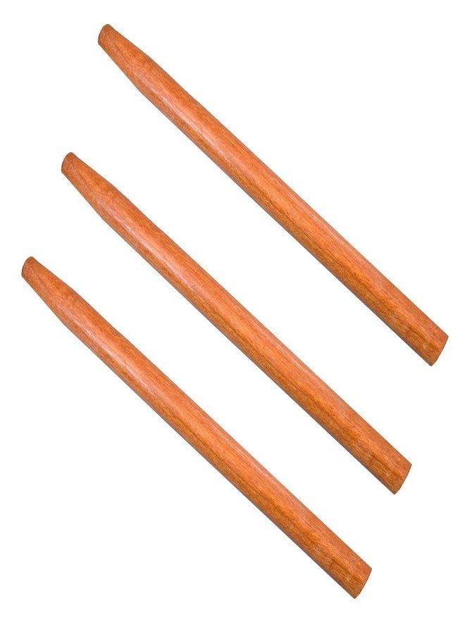 TorSor 3 Pack Sledge Hammer Handle Replacement 12 1/2" 35cm Solid Hard Dense Wood Handles Grip for Drilling Hammer Sledgehammer Rubber Mallet Hammer Ball Pein Hammer Strike Club Hammers - Image 1