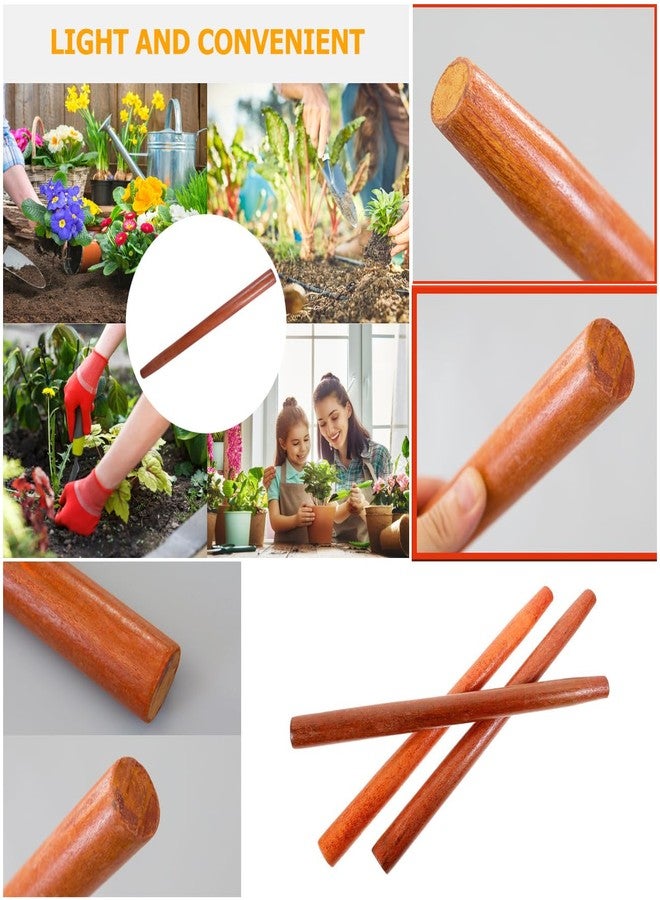 TorSor 3 Pack Sledge Hammer Handle Replacement 12 1/2" 35cm Solid Hard Dense Wood Handles Grip for Drilling Hammer Sledgehammer Rubber Mallet Hammer Ball Pein Hammer Strike Club Hammers - Image 3