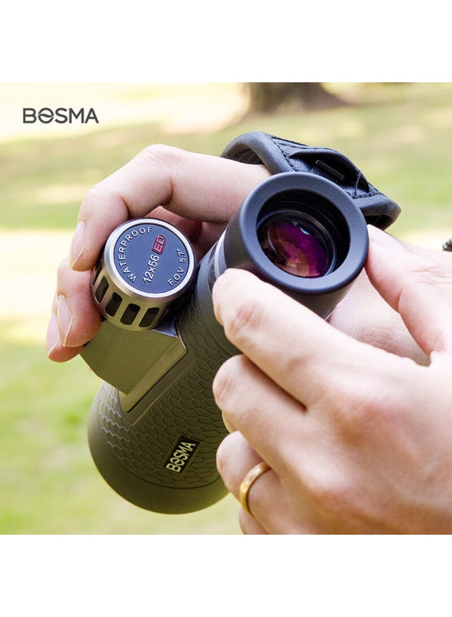 Bosma Honey Badger 2nd Generation 12x56ed Monocular Telescope With Large Eyepiece, Wide Field Of View, High Magnification, High Definition, Nitrogen-filled Anti-fog Waterproof Portable Desig - Image 5