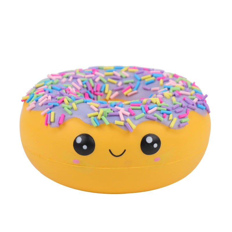 Anboor Donut Squishies Slow Rising Squishys Toy for Kids Soft Doughnuts Scented Stress Relief Realistic Cute Squeeze Squish Toy - Image 1