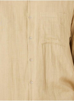 Styli Solid Short Sleeve Relaxed Fit Shirt and Shorts Co-Ords  - Image 3