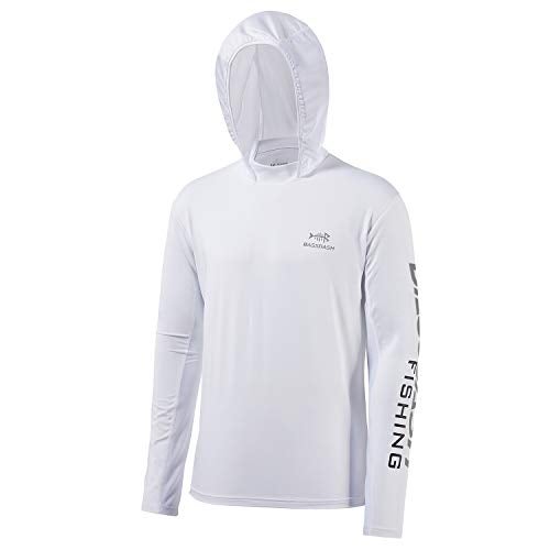 BASSDASH UPF 50+ Men’s UV Sun Protection Long Sleeve Performance Fishing Hoodie Hooded Shirts - Image 1